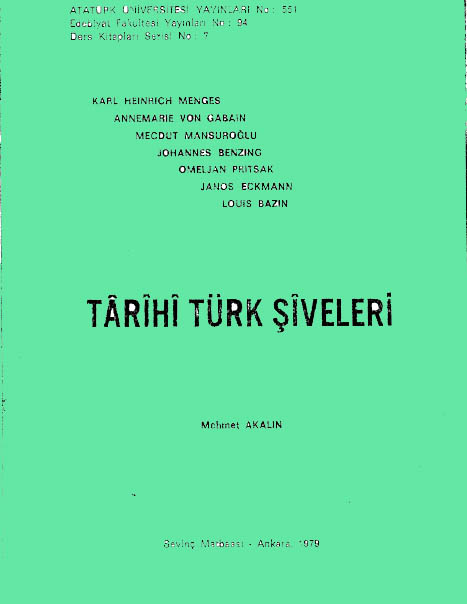 Tarixi Türk Şiveleri